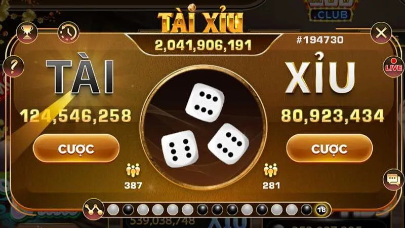 Hit Club mang đến sân chơi Livestream Tài Xỉu uy tín, xanh chín hàng đầu